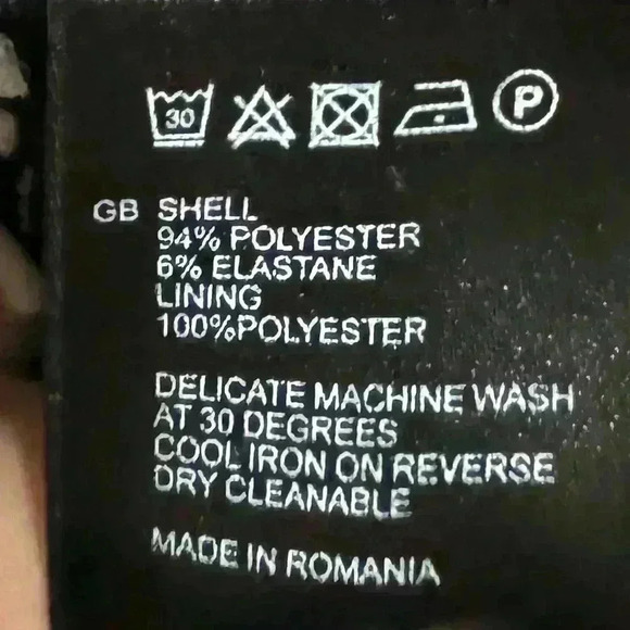 Reiss Amadeus Draped Bodycon Dress Size 2 - Picture 5 of 5